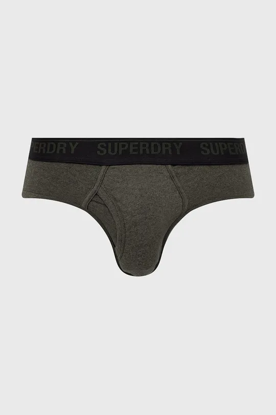 fekete Superdry alsónadrág (3-pack)