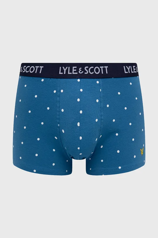 többszínű Lyle & Scott boxeralsó (4-pack)