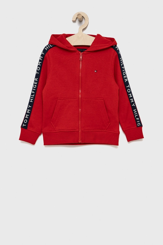 czerwony Tommy Hilfiger Bluza dziecięca Chłopięcy