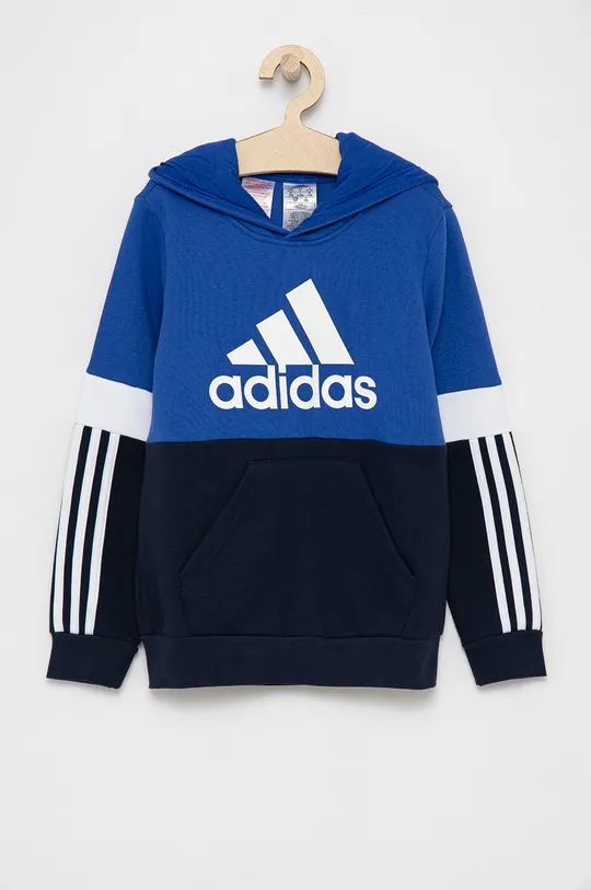 голубой Детская кофта adidas HA6318 Для мальчиков