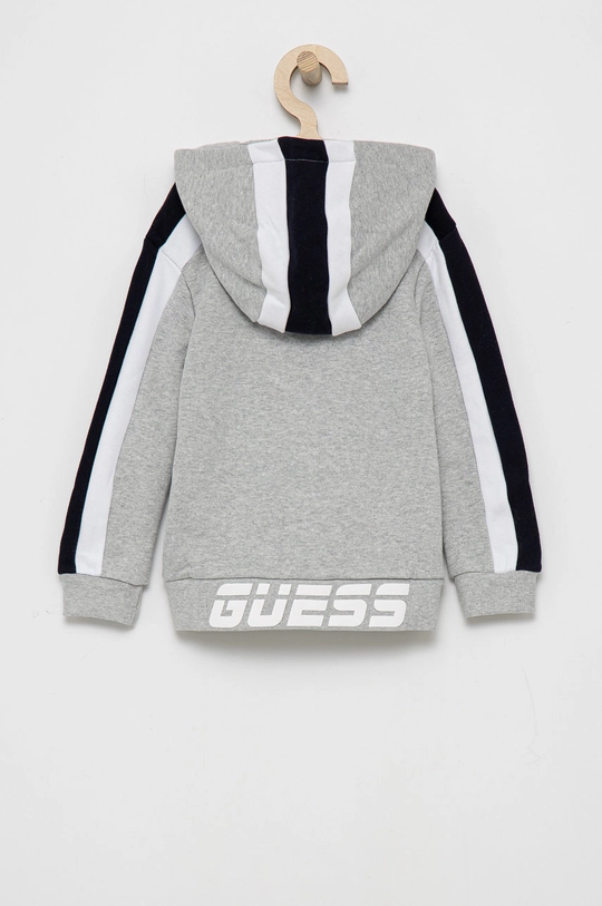 Дитяча бавовняна кофта Guess сірий