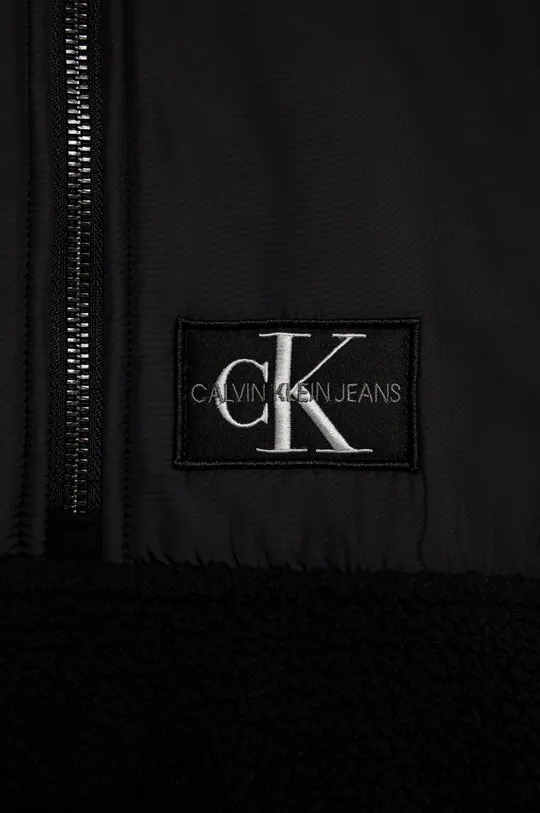Detská mikina Calvin Klein Jeans  Základná látka: 100% Polyester Prvky: 100% Polyester