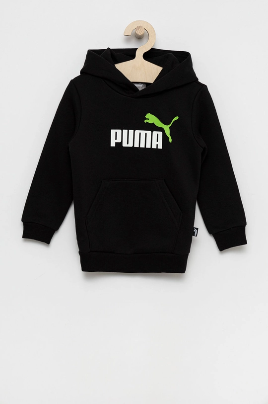 czarny Puma Bluza dziecięca 586987 Chłopięcy