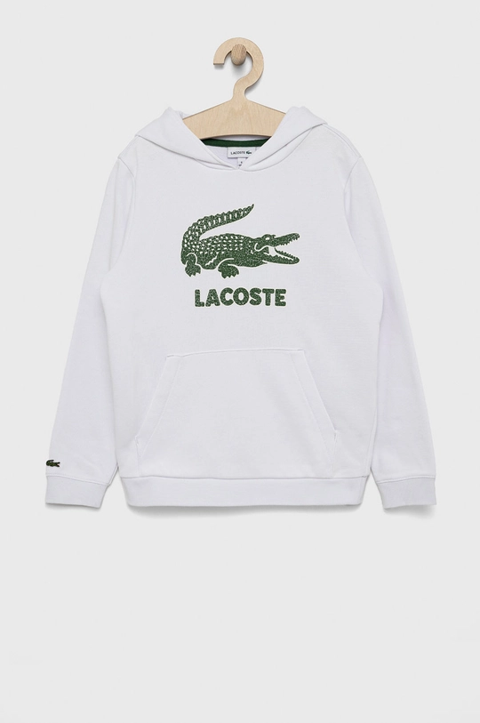 biały Lacoste Bluza dziecięca SJ1967 Chłopięcy