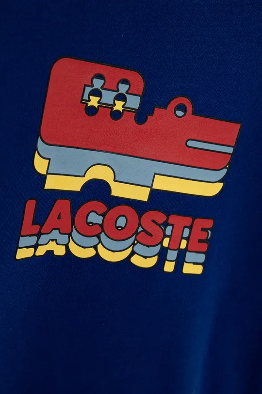 Παιδική βαμβακερή μπλούζα Lacoste  Κύριο υλικό: 100% Βαμβάκι Πλέξη Λαστιχο: 97% Βαμβάκι, 3% Σπαντέξ