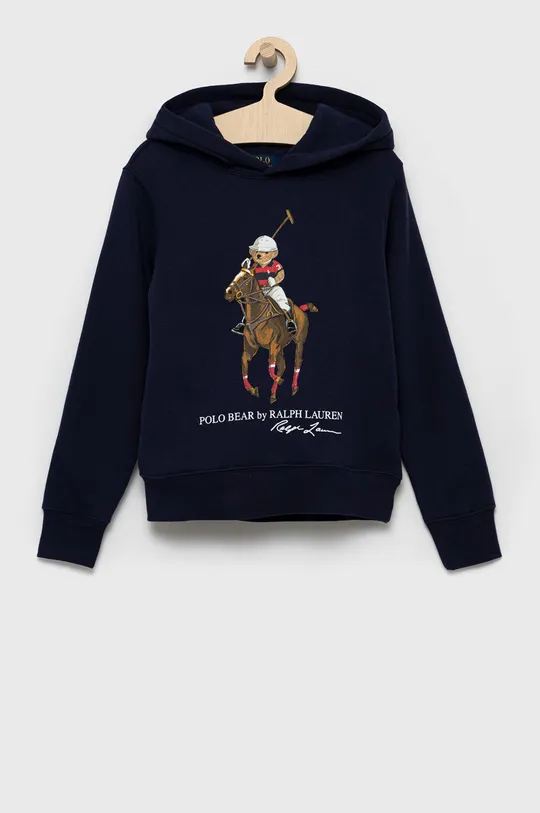 tmavomodrá Detská mikina Polo Ralph Lauren Chlapčenský