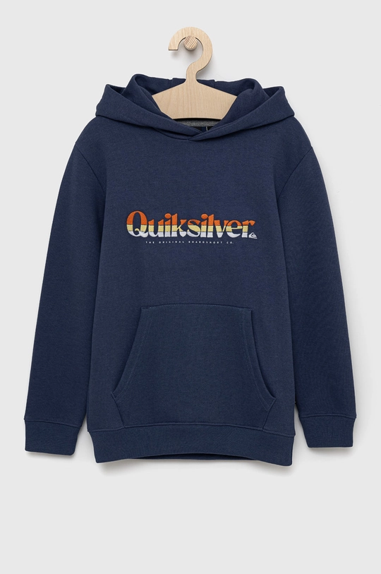 modrá Detská mikina Quiksilver Chlapčenský