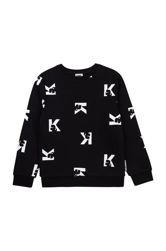 Karl Lagerfeld Bluza dziecięca Z25320.114.150 czarny