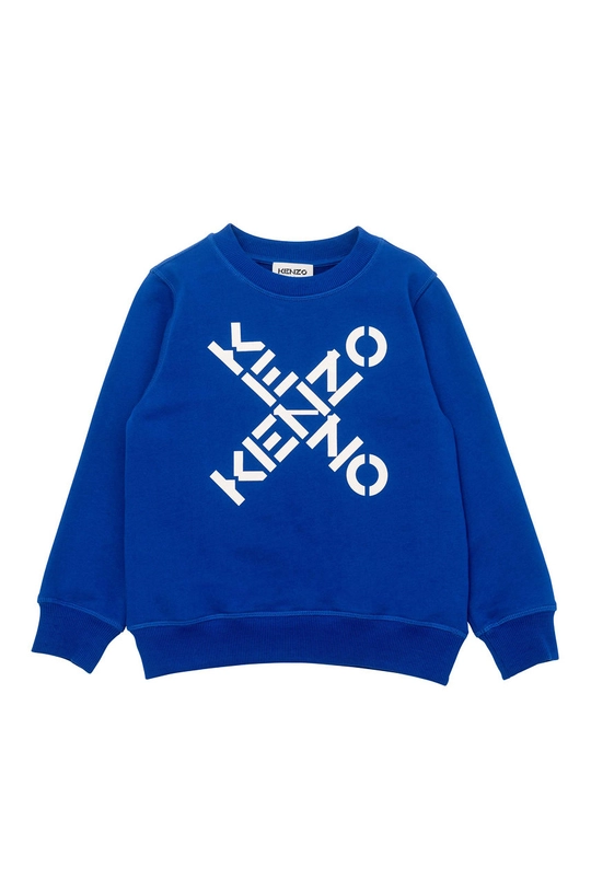 kék Kenzo Kids gyerek melegítőfelső pamutból Fiú