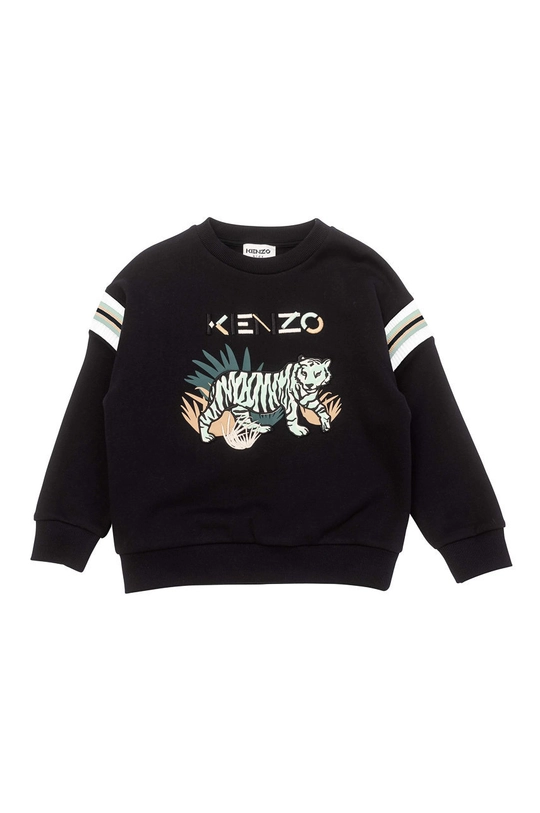 czarny Kenzo Kids Bluza dziecięca Chłopięcy