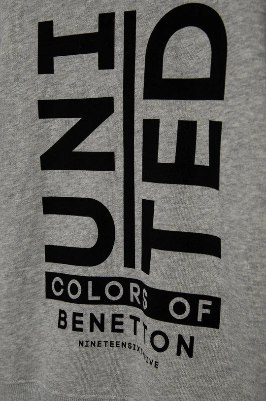 Detská bavlnená mikina United Colors of Benetton  Základná látka: 100% Bavlna Iné látky: 96% Bavlna, 4% Elastan