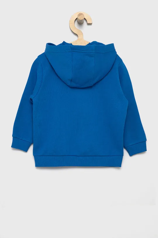 United Colors of Benetton Bluza bawełniana dziecięca niebieski