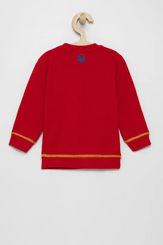 Παιδική βαμβακερή μπλούζα United Colors of Benetton  Κύριο υλικό: 100% Βαμβάκι Προσθήκη: 96% Βαμβάκι, 4% Σπαντέξ