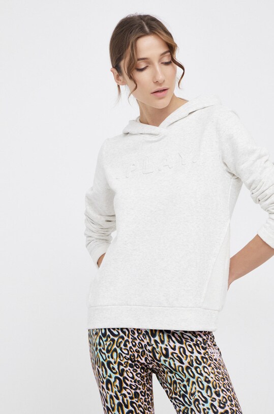 Кофта Only Play жіноча колір сірий меланж | ANSWEAR.ua