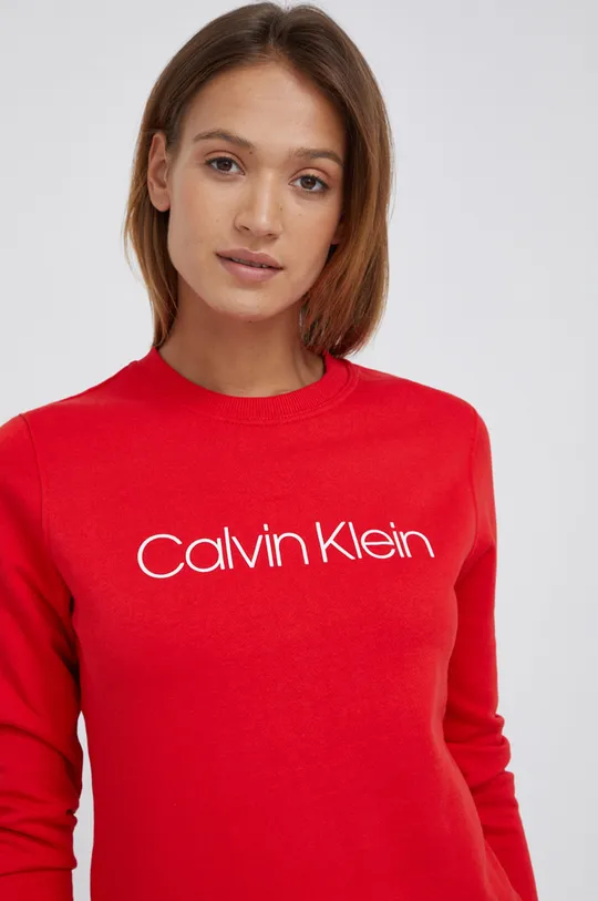 piros Calvin Klein pamut melegítőfelső
