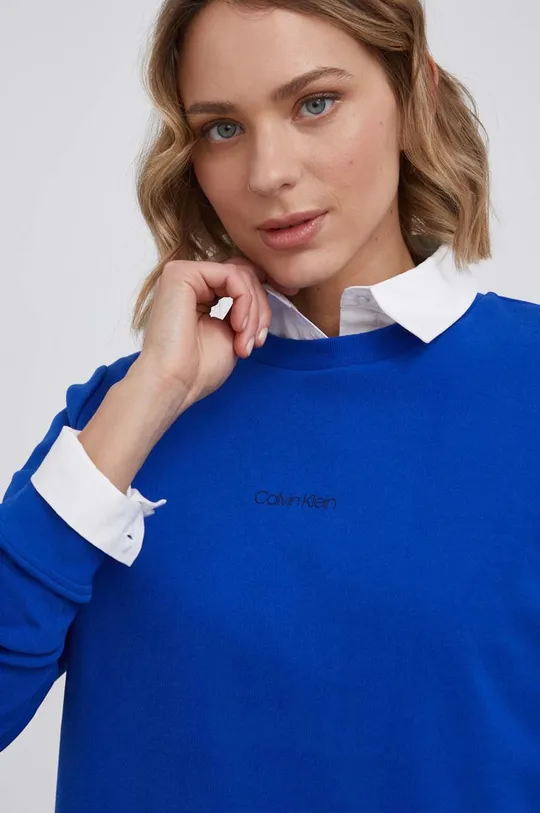 niebieski Calvin Klein Bluza