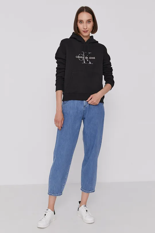 Calvin Klein Jeans Bluza J20J216236.4890 czarny
