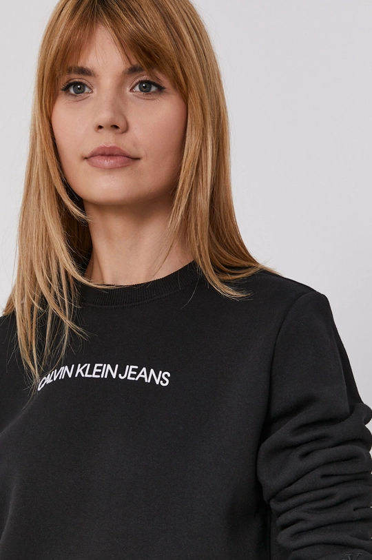 čierna Mikina Calvin Klein Jeans