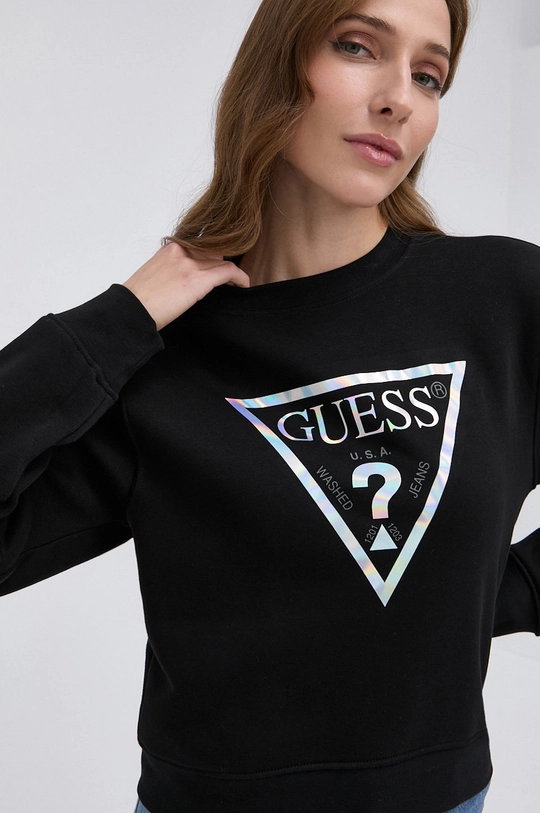 czarny Guess Bluza