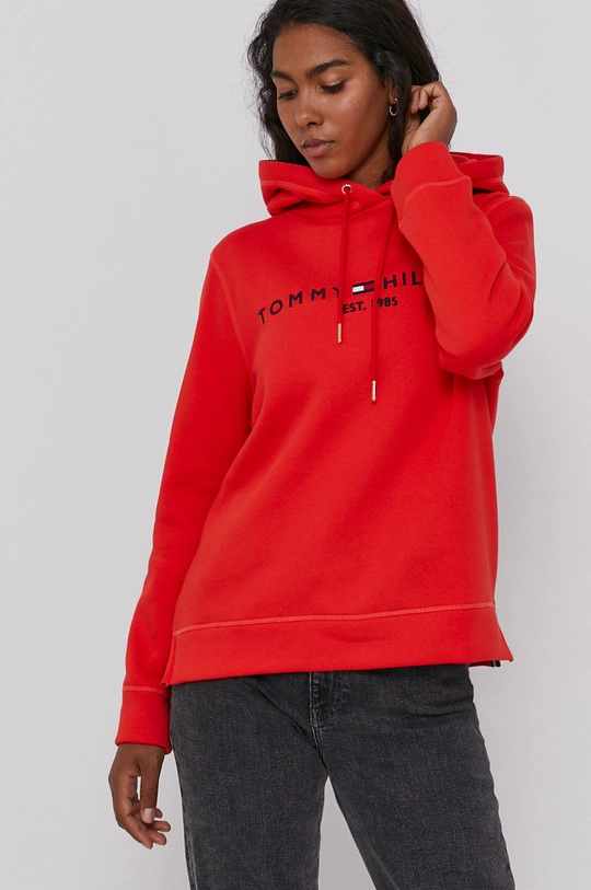 pomarańczowy Tommy Hilfiger bluza