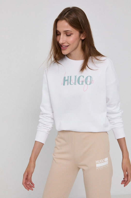 biały Hugo Bluza 50452815