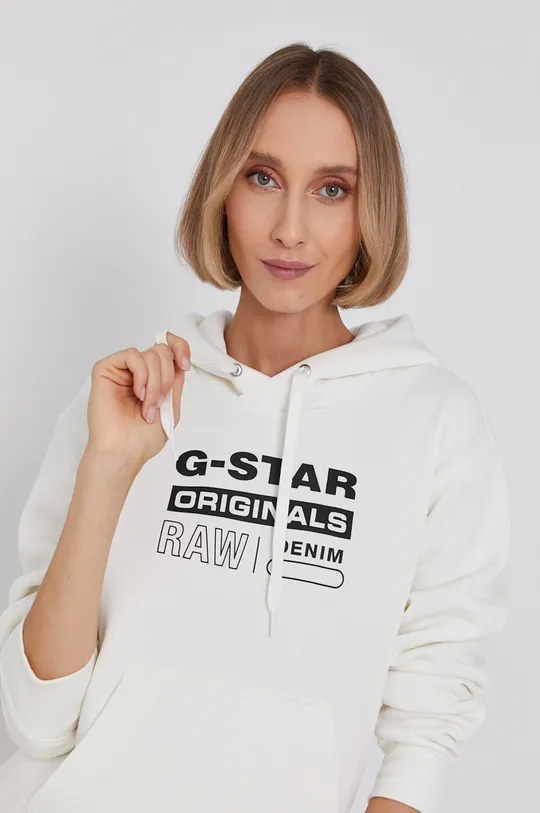 biały G-Star Raw Bluza D20760.C235