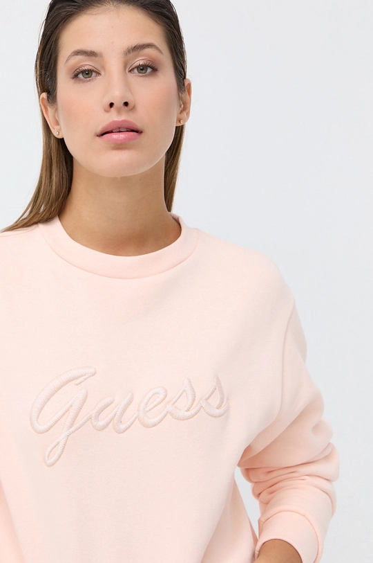 beżowy Guess - Bluza bawełniana