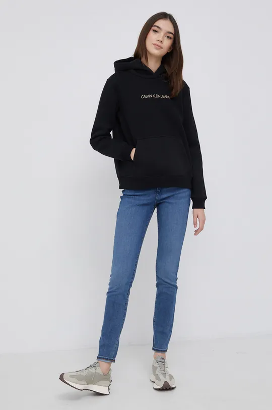 Calvin Klein Jeans Bluza J20J216991.4890 czarny