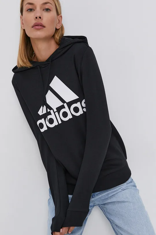 črna Bluza adidas Ženski