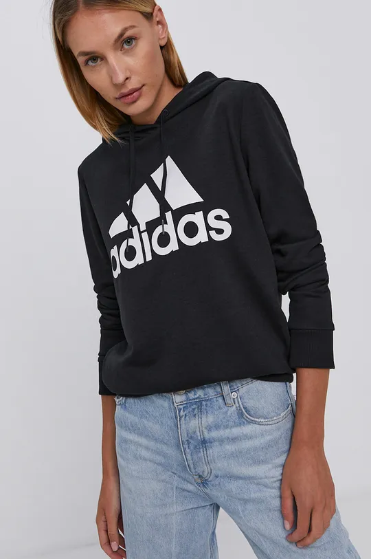 črna Bluza adidas