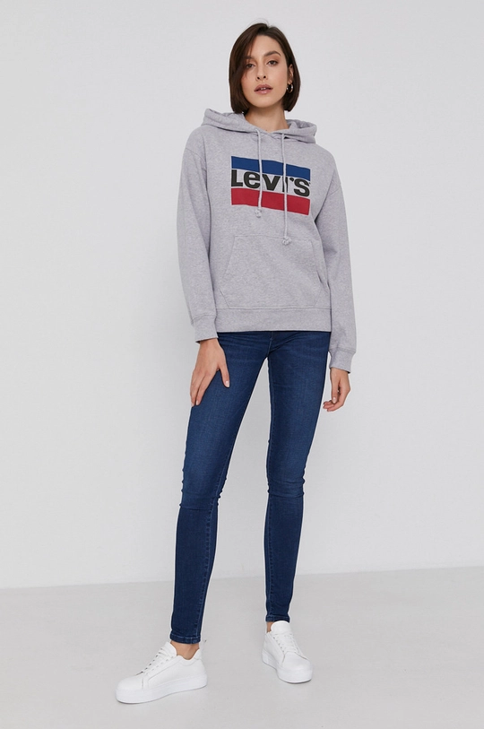 Levi's cotton sweatshirt gray