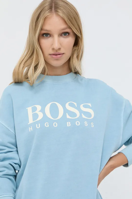 niebieski Boss Bluza 50457357