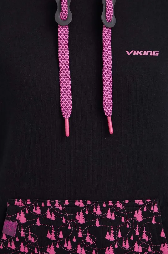 μαύρο Αθλητική μπλούζα Viking Laxa