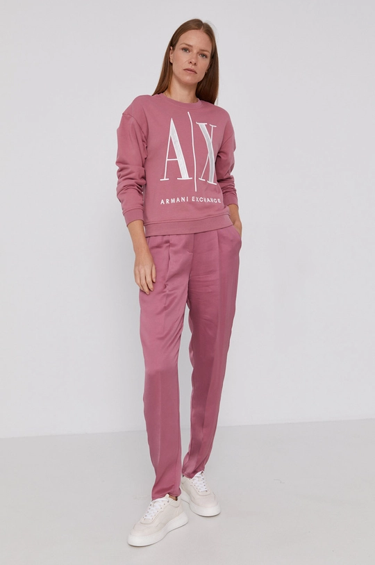 Armani Exchange - Bluza 8NYM02.YJ68Z różowy