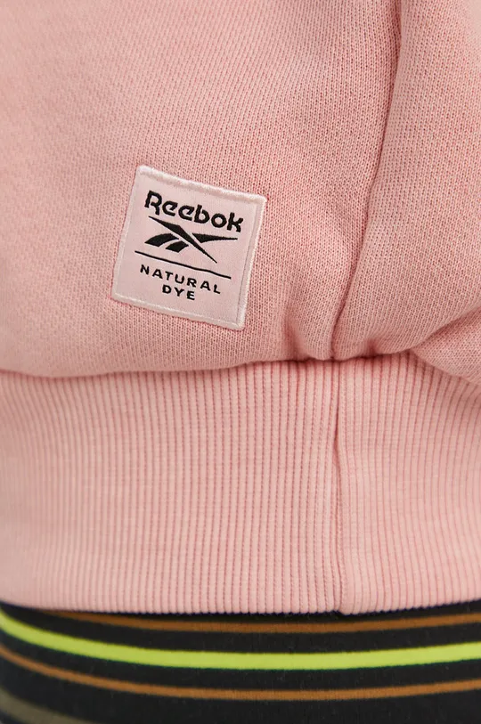 ροζ Βαμβακερή μπλούζα Reebok Classic