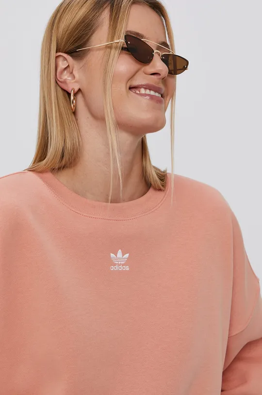 różowy adidas Originals Bluza H06659