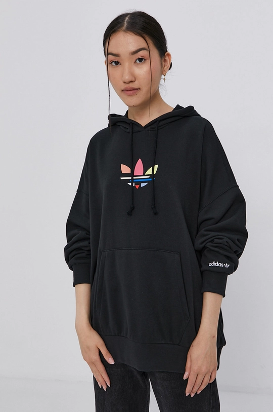 crna Dukserica adidas Originals Ženski