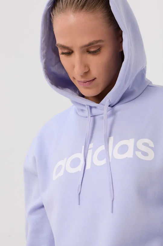 ljubičasta Dukserica adidas