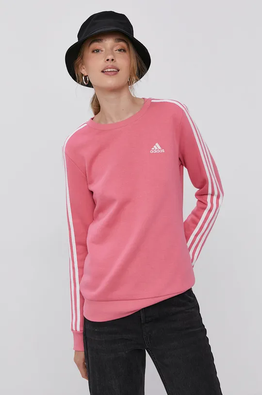 różowy adidas Bluza H10193