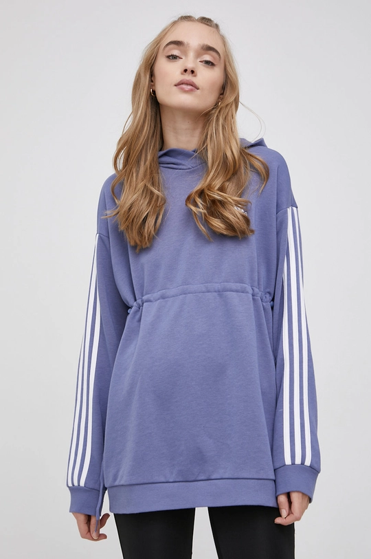 fioletowy adidas Bluza ciążowa GT0170 Damski