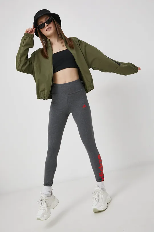 Dukserica adidas Performance zelena