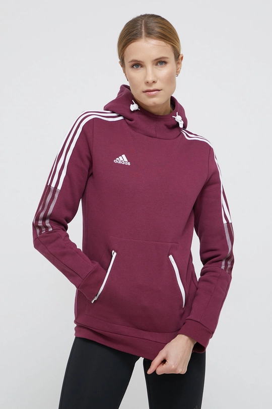 fioletowy adidas Performance Bluza H33681 Damski