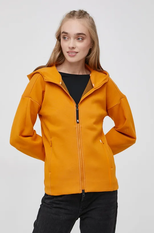 oranžna Bluza adidas Performance Ženski