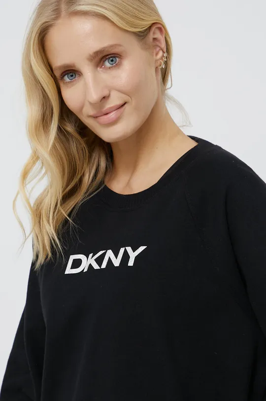 czarny Dkny Bluza DP1T8290