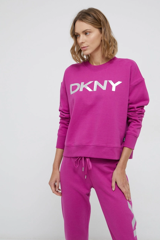 fialová Mikina Dkny