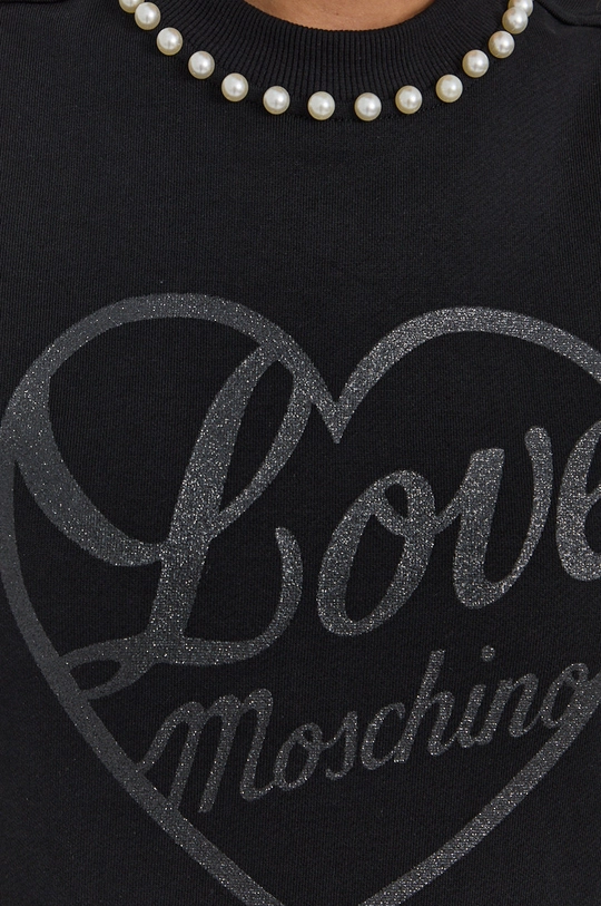 Love Moschino Bluza bawełniana Damski