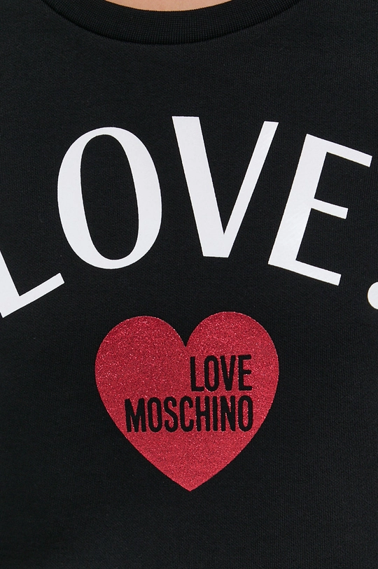 Love Moschino Bluza bawełniana Damski