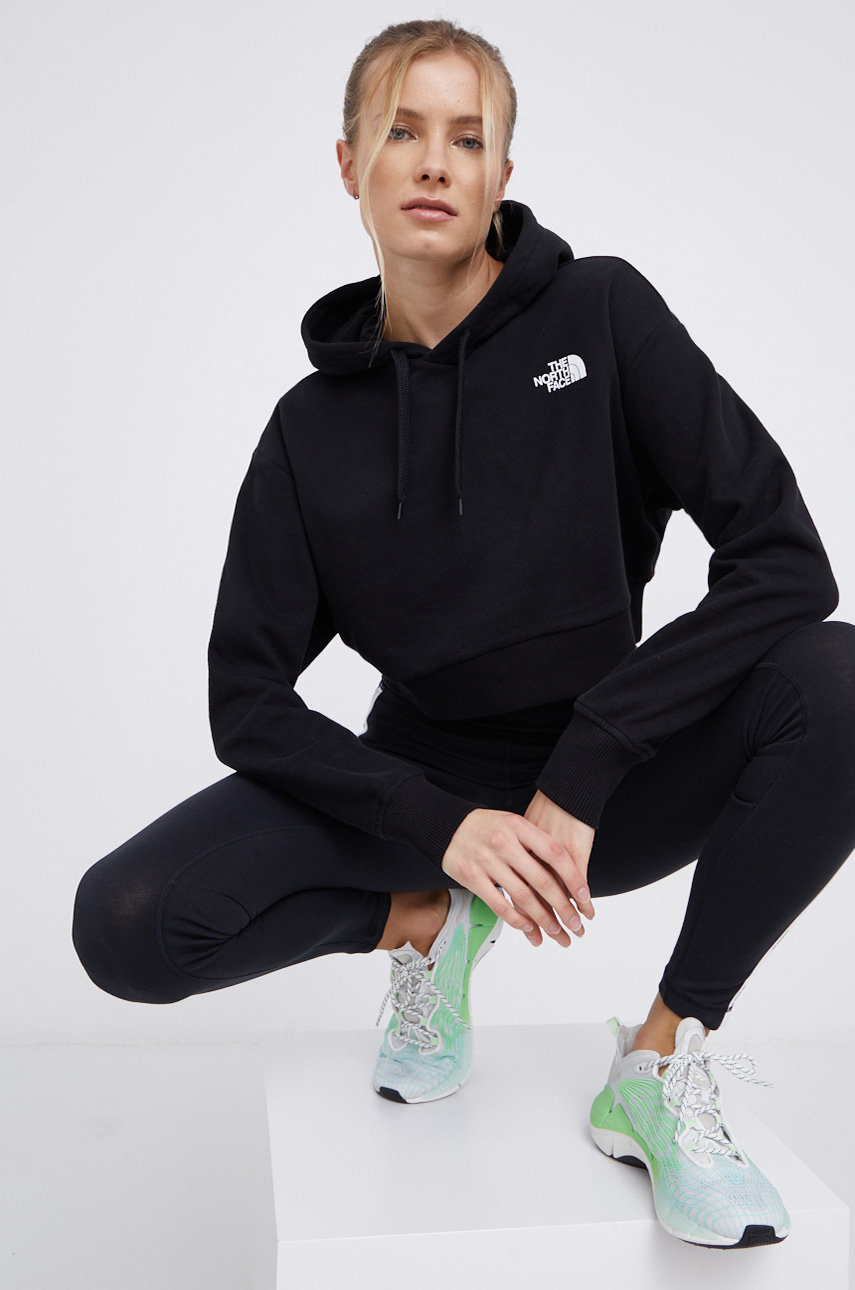 black The North Face cotton sweatshirt Women’s