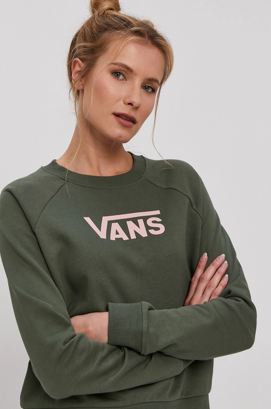 zielony Vans Bluza bawełniana Damski