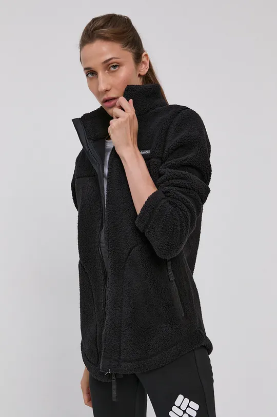 Columbia pulover črna